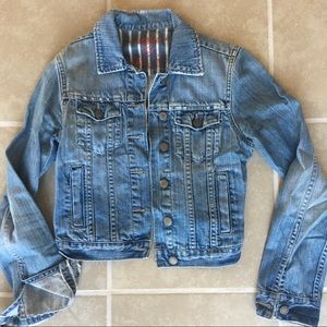 American Eagle Outfitters Light Denim Jacket
